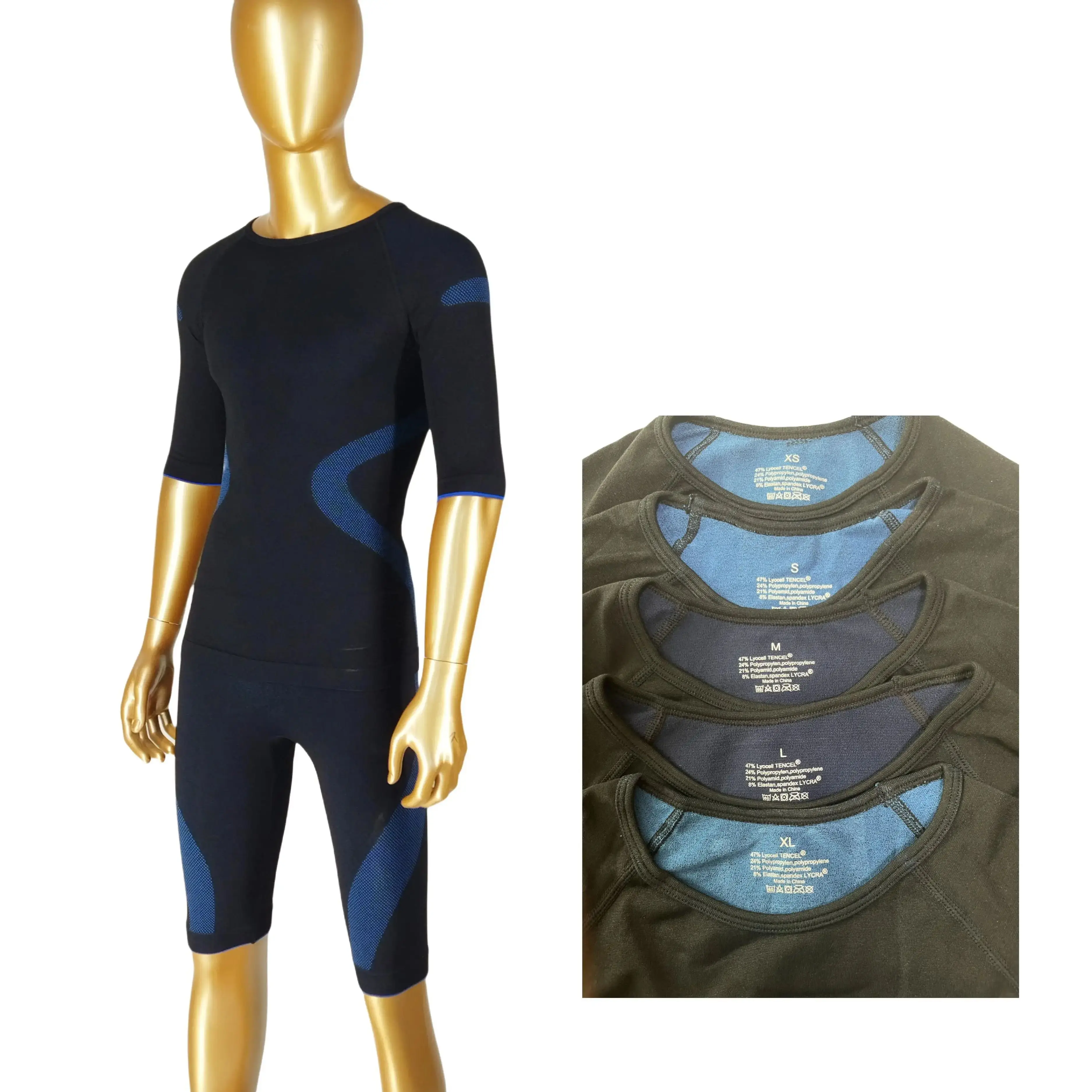 miha bodytec suit polyamide elastane suit bodytech ems suit
