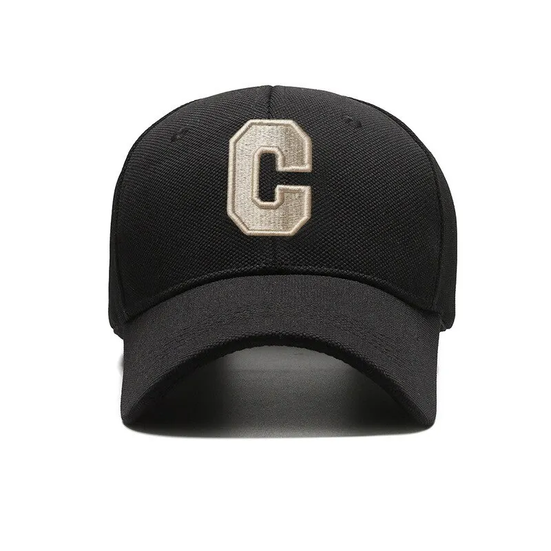 Baseball Cap Ins Letter C Hat Women's Spring Summer Korean Version Alphabet Student Tongue Capt