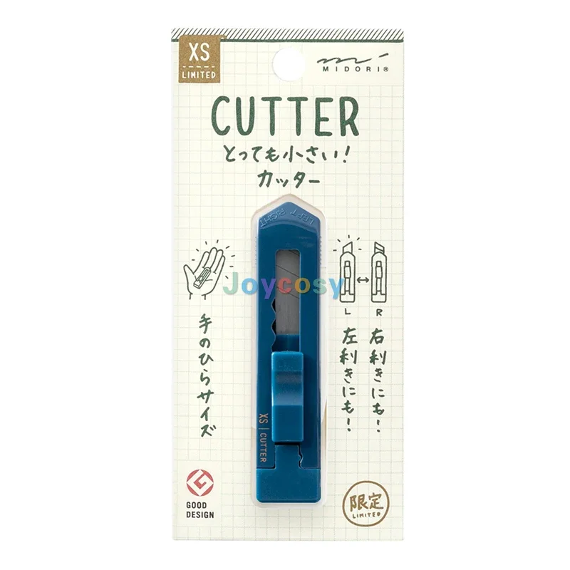MIDORI Compact Letter Cutter, XS Series Portable Stationary, Office Products for Letters, Packages, Envelope, Food Bags