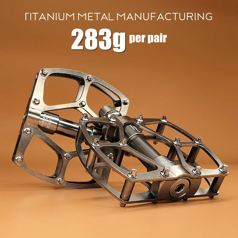 SHANMASHI New titanium alloy CNC bicycle pedal Ultralight road