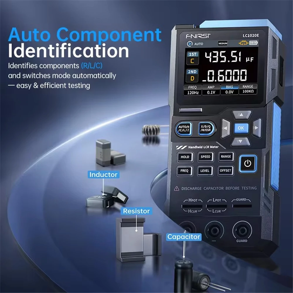 Inductance Tester Digital LCR Bridge Tester Resistance Inductance ...