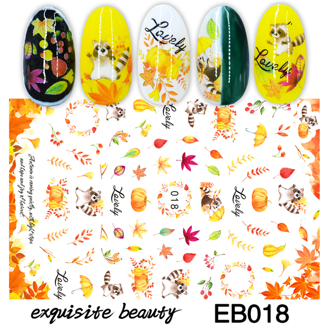 Stickers for Nails Summer Fashion Sticker Sweet Fruit Cherry Design Nail Art Decorations  Foil Wrap Manicure Accessories