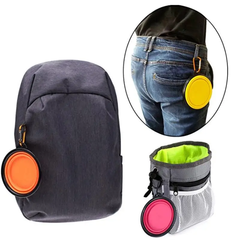 Pet Dog Bowl Collapsible Dog Water Bottle - Image 3
