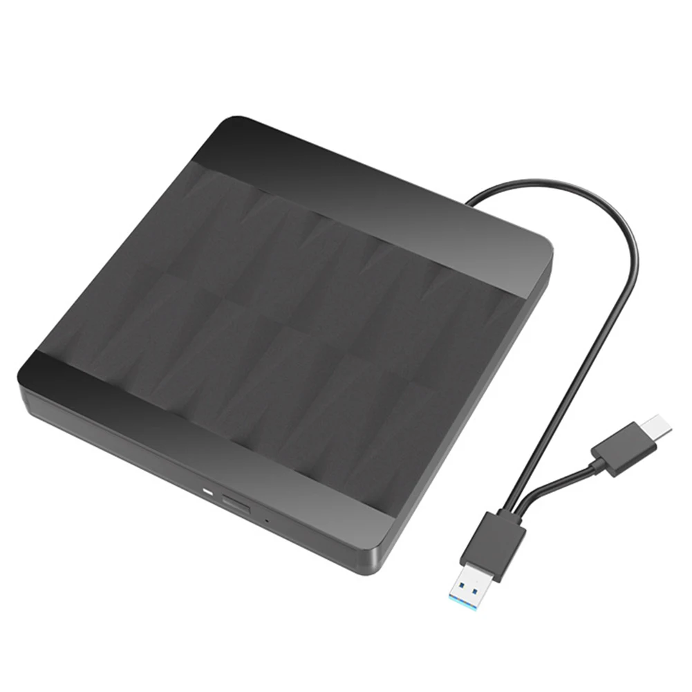 CD 버너 USB 3.0 C 타입 외장 광학 드라이브, 플러그 앤 플레이 CD 녹음기, 무료 드라이브, DVD CD 플레이어, 컴퓨터 태블릿 데스크탑용
