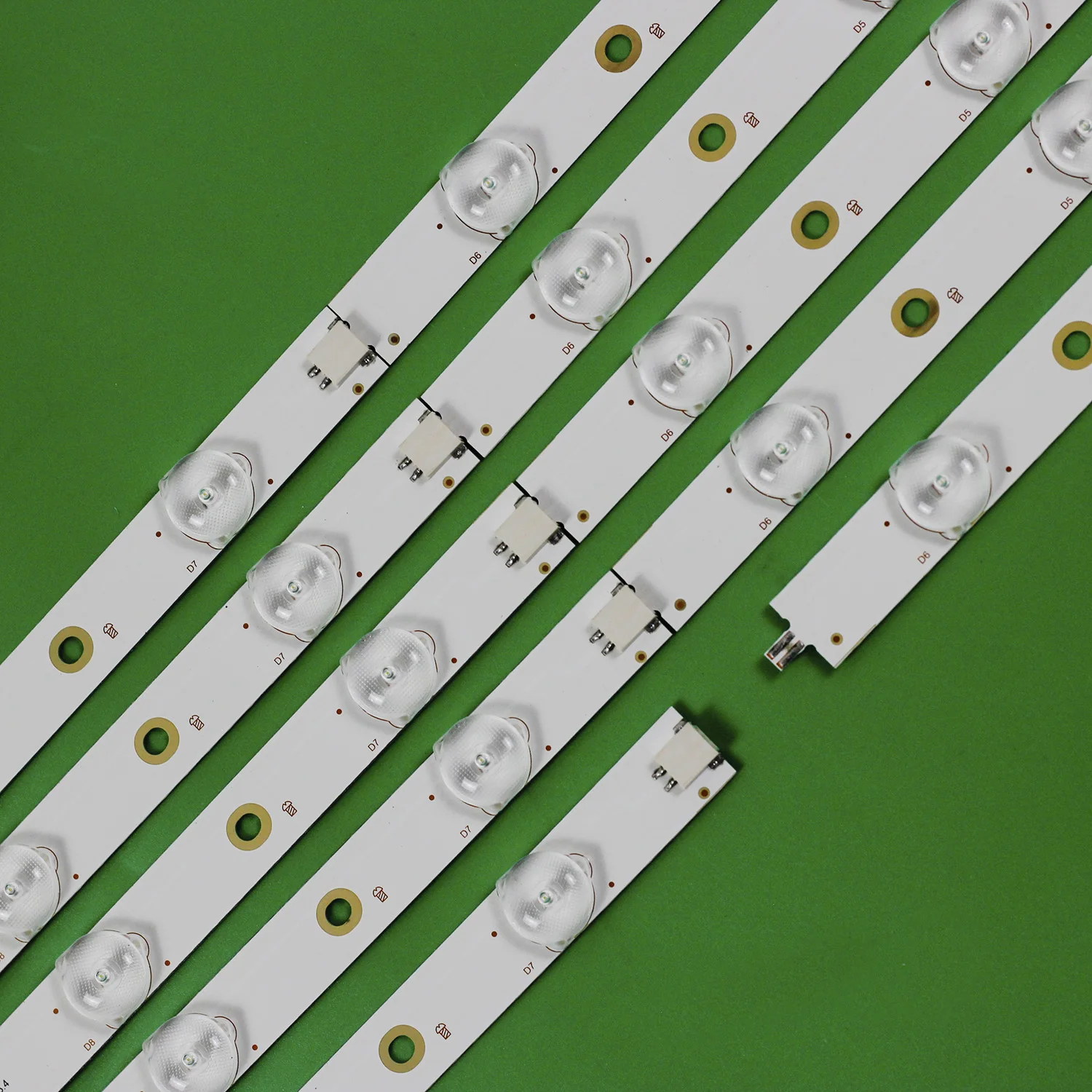 Tira Conduzida 12 Leds para Philips tv 43pus6551 Tpt430u3 Eqlsj A.g 43pus6501 43pus6101 43pus6201 43pus7202 Lb43014 V0_00 43 Pcs - Imagem 3