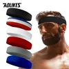 AOLIKES 1PCS Sweatbands Sports Headband - Terry Cloth Moisture-Wicking Sports Towel Headband for Tennis,Basketball,Running,Gym