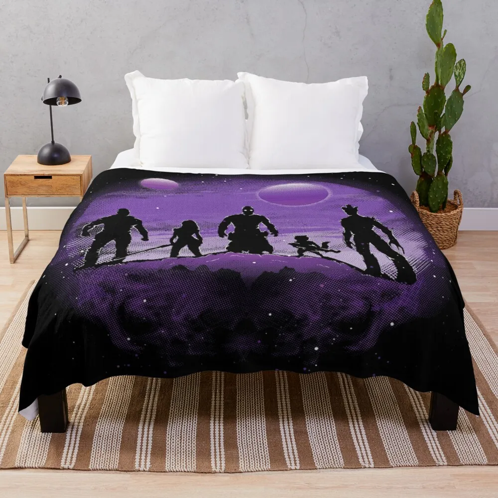 

Guardians Throw Blanket Soft Plush Plaid Personalized Gift