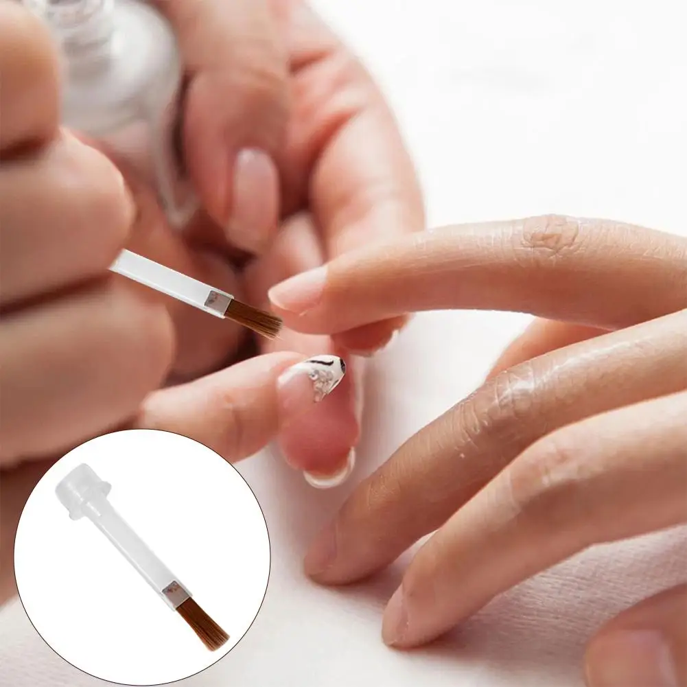 5/10/20Pcs Nail Polish Brush Disposable Nail Polish Bottle Replacement Brush Nail Art Brushes Liquid Manicure Applicators