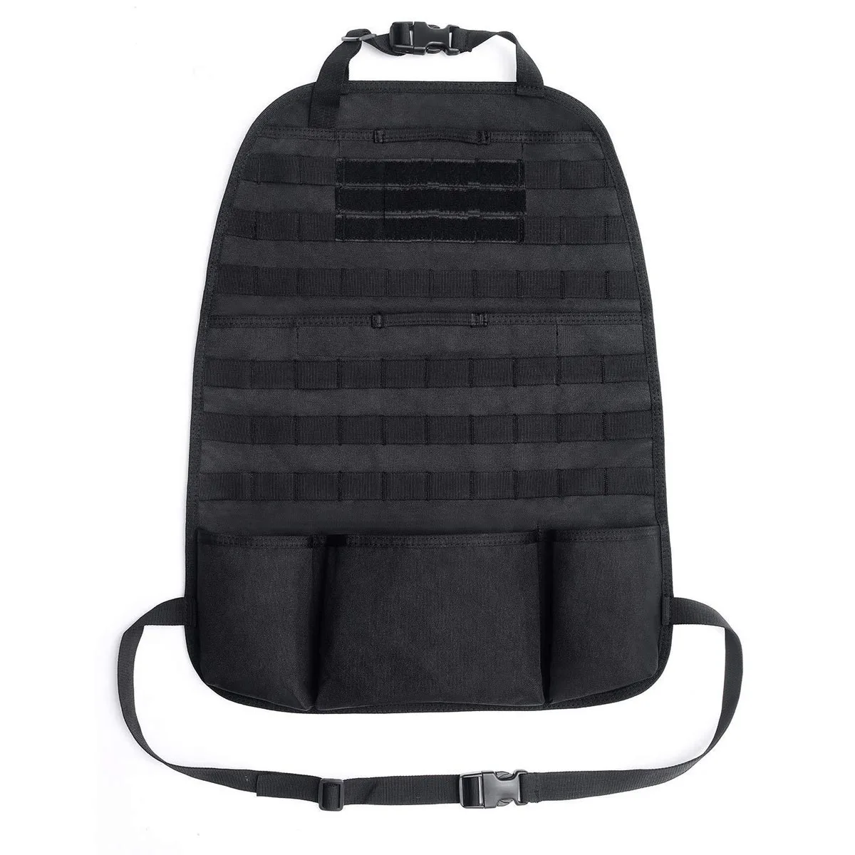 MAIKER - Organizer tattico per sedile posteriore dell'auto, con 5 tasche Molle rimovibili, universale, adatto per la maggior parte dei veicoli, nero MAIKER - Organizer tattico per sedile posteriore dell'auto, con 5 tasche Molle rimovibili, universale, adatto per la maggior parte dei veicoli, nero