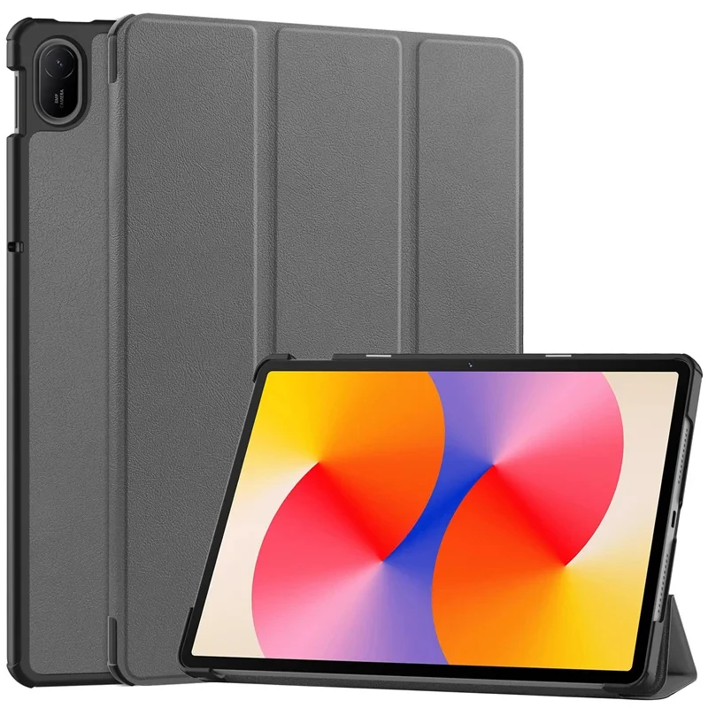 Premium Trifold Magnetic PU Leather Tablet Cover