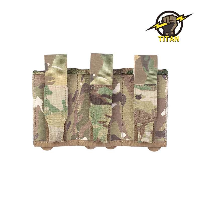 

PEW TACTICAL BFG STYLE MOLLE Flapped Ten-Speed Triple M4 Mag Pouch Airsoft PH47