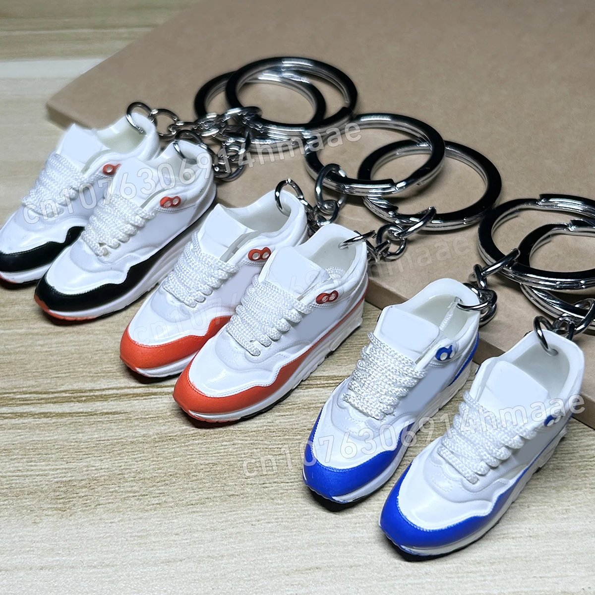 New 3D mini sneaker keychain simulation fun basketball shoe keychain finger  skateboard accessory for children's birthday gift - AliExpress