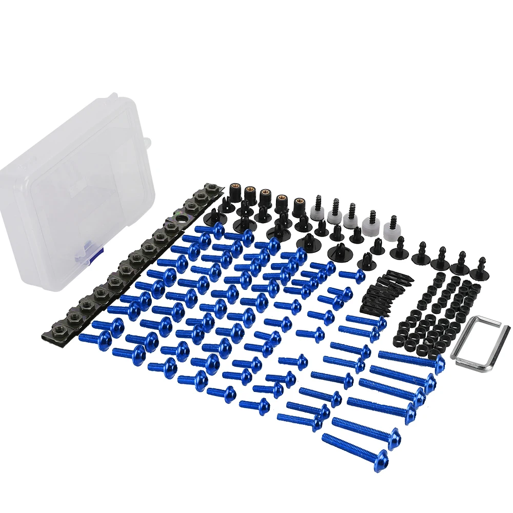 Motorrad Voll Verkleidung Schrauben Kit Schrauben Befestigungs Clips Schraube Muttern Set Für APRILIA SR 50 MY SR MAX 125 300 SHIVER 750 900 SL1000 – Detail 11
