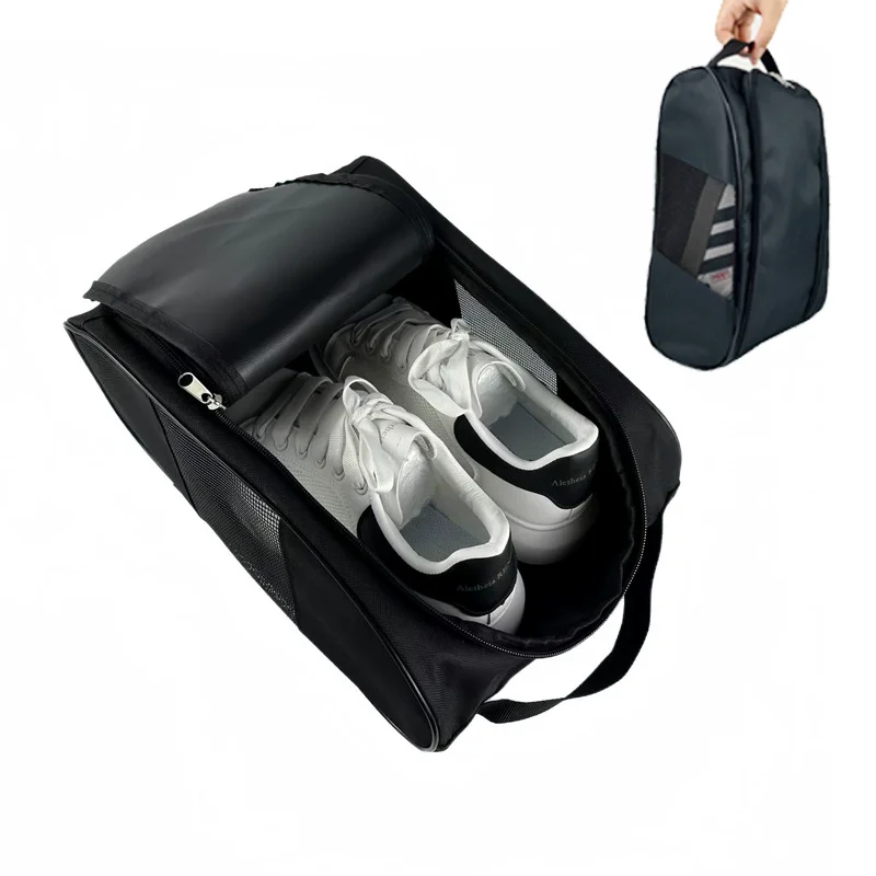 Portable Storage bag Mesh breathability Football Boot Bag, Golf Football Basketball Shoe Bag for Men Women Boys Girls gym