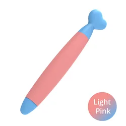 Silicone Touch Screen Stylus Pen for Kids - Cute Writing and Drawing Tool (Light Pink)