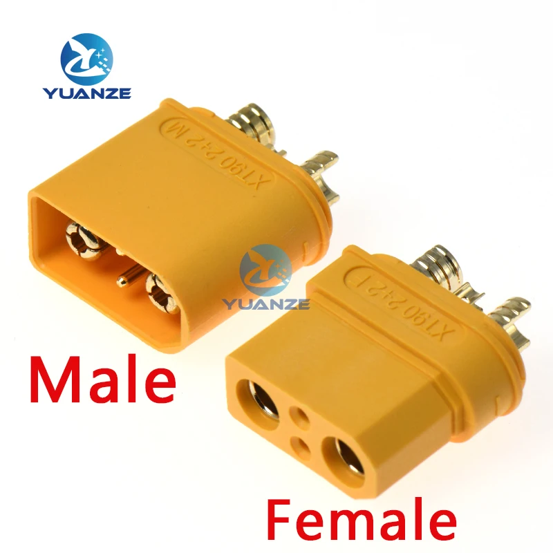 Original XT90I male and female plug t plug interface connector XT90 with signal pin xt90 plug connector