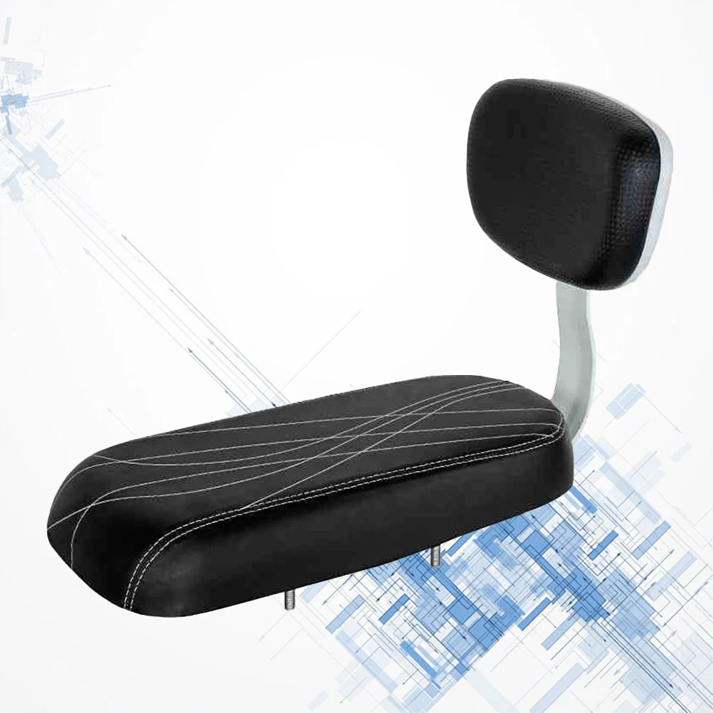 

Electric Bike Sponge Seat with Back Rest Car M Rear Cushion Accessory Child