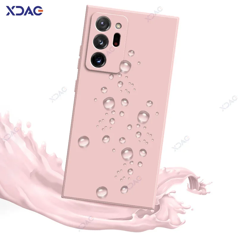 Chic Liquid Silicone Square Shield - 360° Soft Protection Fashion Case