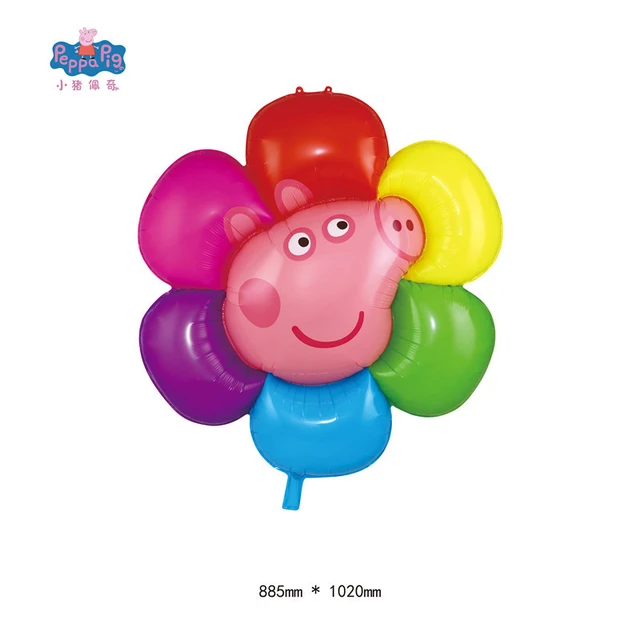 Peppa Pig Décorations D'Anniversaire En Ballon Pour Filles De 3