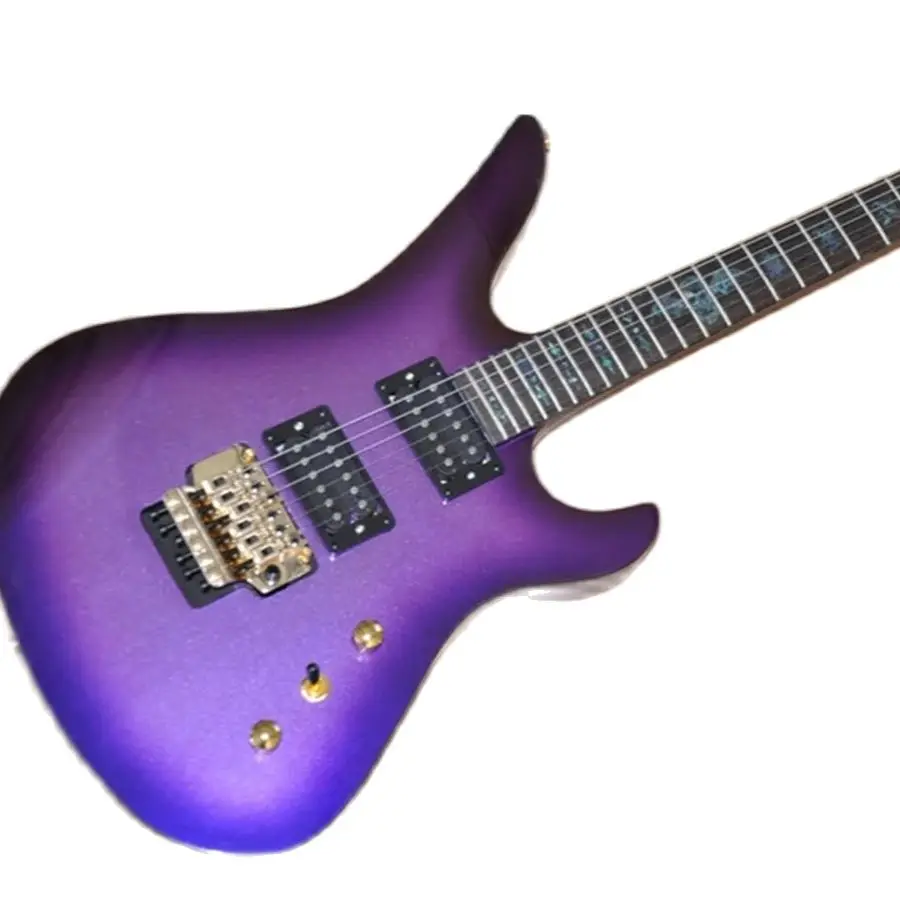 

purple Electric Guitar Hardware Chrome Plating floyd rose bridge real photos in