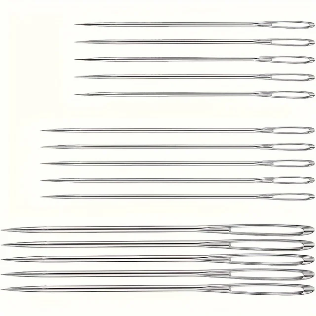 15PCS Large Eye Needles 4