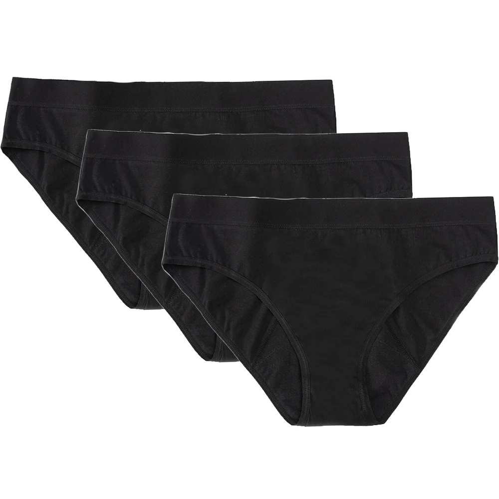 3PCS/Lot Girls Cotton Menstrual Panties For Teenager Printing Fabric Underwear 4-Layers Medium Flow Absorption Panties for Girls