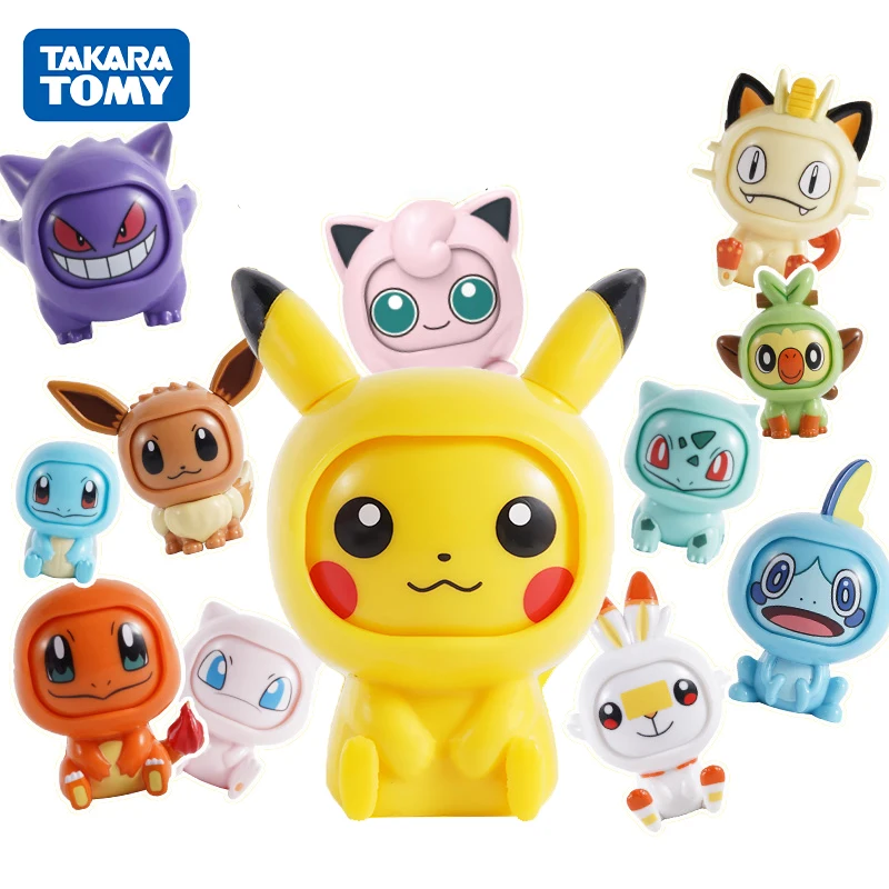

TAKARA TOMY Pokemon Toy Pikachu Poke Ball Blind Box Boy Toy Girl Toy for Birthday Gift