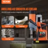 VEVOR 1300W 1400W 2" Electric Drilling Machine Magnetic Drill Press Boring Diameter Power Drill 1-second Release Drill 2