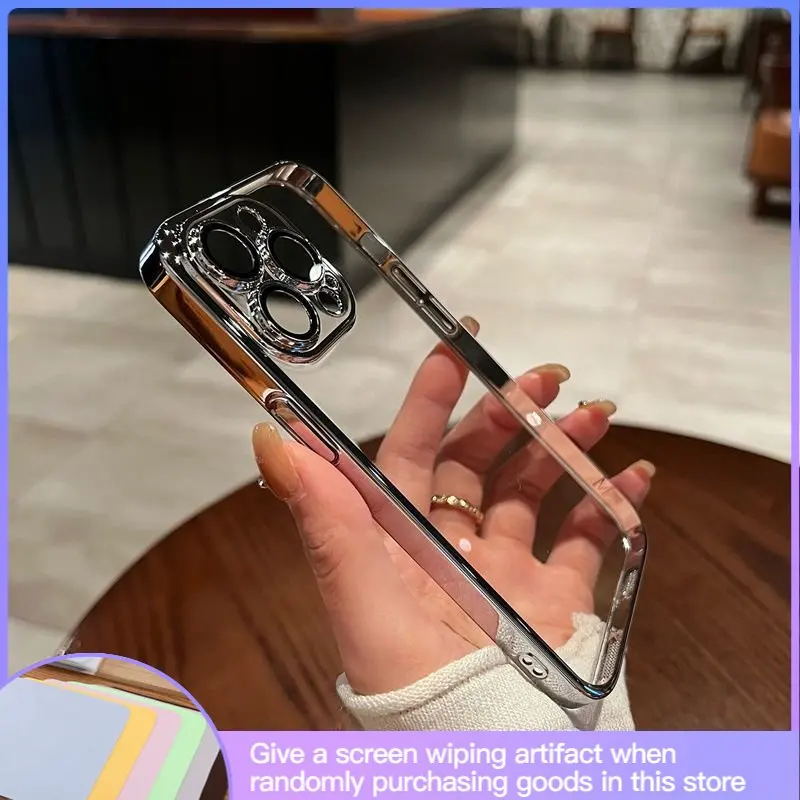 Galvanica Di Lusso Con Pellicola Per Lenti Nuova Custodia Per Telefono All-Inclusive Adatta Per Muslim12 11 Xs Galvanica Anti-Caduta