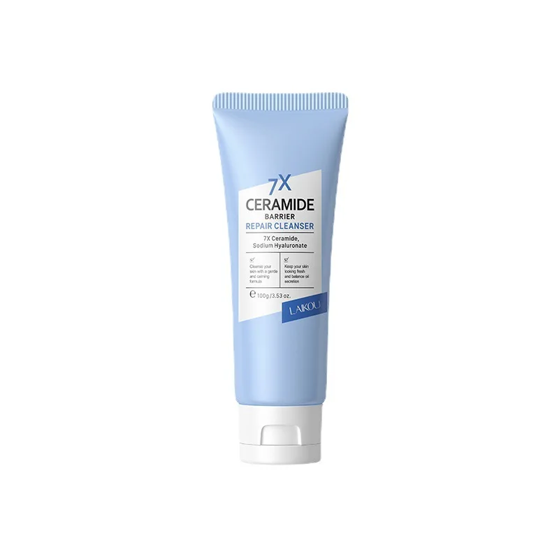 Ceramide-Infused Barrier Repair Facial Cleanser - Deep Cleansing & Hydrating Formula, 100g