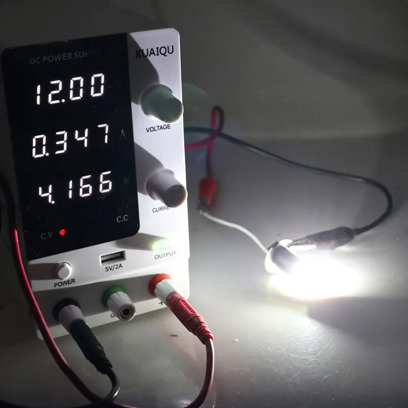 2개입 H1 LED 전구 H3 LED 램프 881 LED 초고휘도 자동차 안개등 주간 주행등 12V 6000K 백색 3500K 황금색 조명