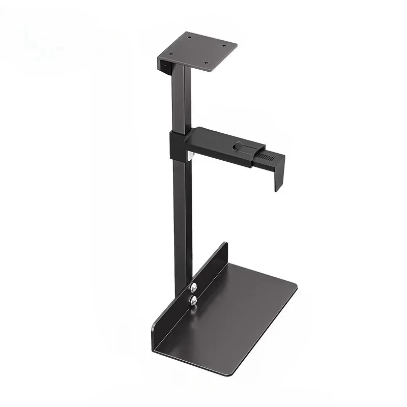 Universal PC Case Holder Under Desk Wall Side Mount CPU Stand Adjustable Computer Mainframe Hanger Host Box Stand Bracket Rack computer case stand