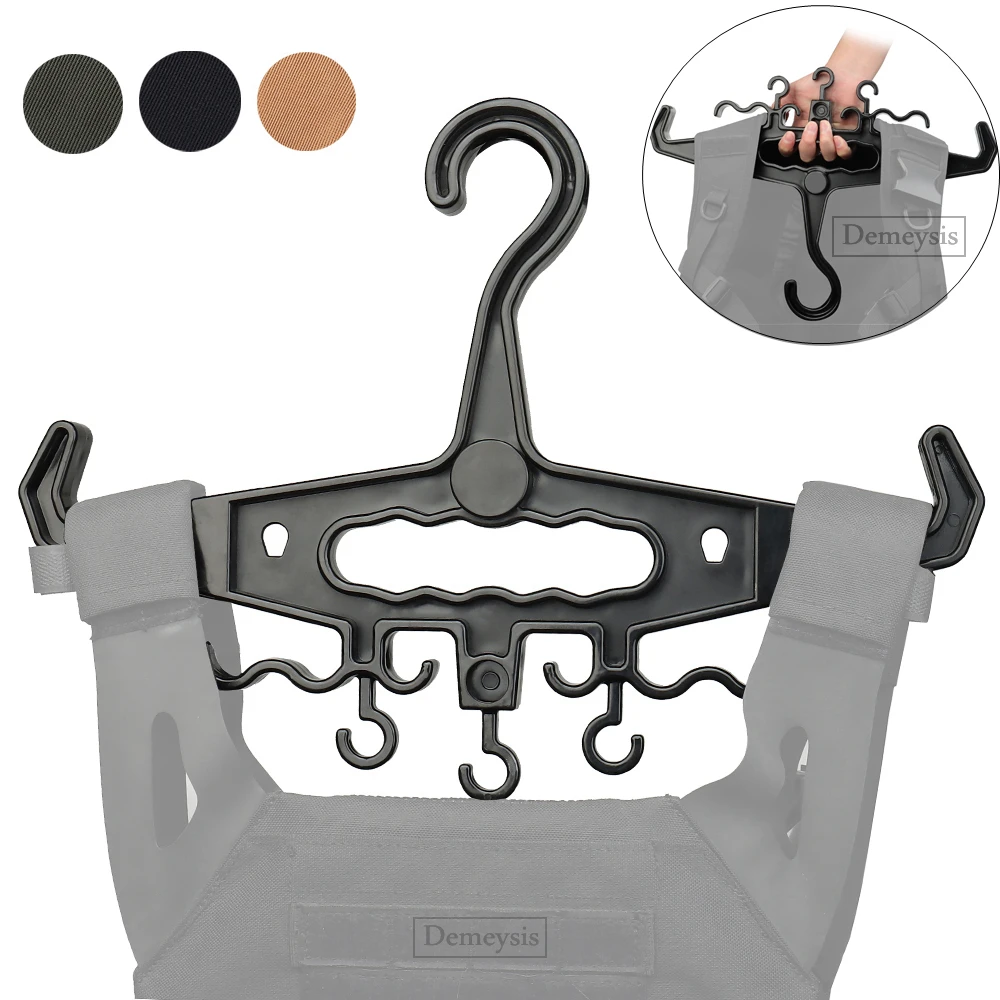 

Heavy Duty Tactical Hanger Vest Stand Chest Rig Hanger for Diving Suits,Tactical Equipment, Motorcycle Gear