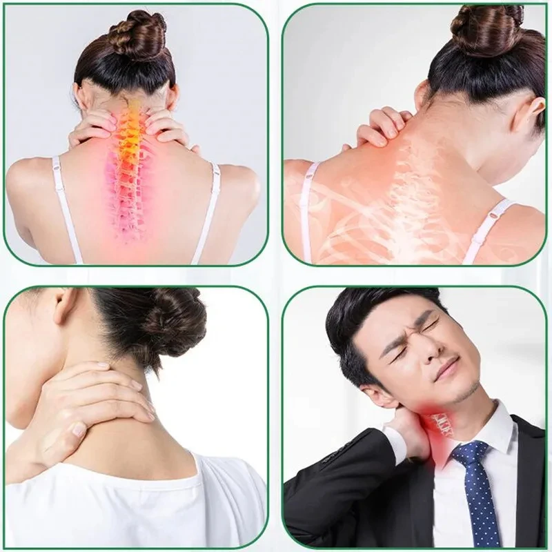 12/60 Pcs Non-Woven Mugwort Heat Patches Self-Heating Pads for Neck Back Knees Body Protection Neck Support Sticker