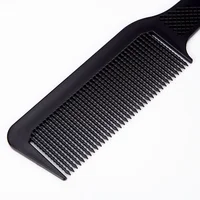 Professional Salon Barber Hair Clipper Accessories Flat Head Cut Comb Anti-static Hair Styling Wide Tooth Men Cut Hair Brush 1pc