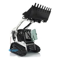 US Stock LESU 1/14 Crawler Skid-Steer Aoue LT5 Metal RC Hydraulic Loader RTR Model Lights Outdoor Toys THZH1208-SMT10 1