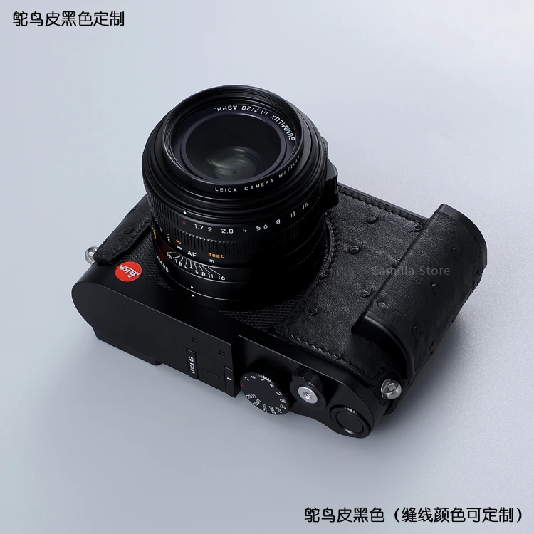 新品 本革 LEICA ライカ Q/QP用 カメラケース ブラック 新品 本革 LEICA ライカ Q/QP用 カメラケース ブラック 最 安