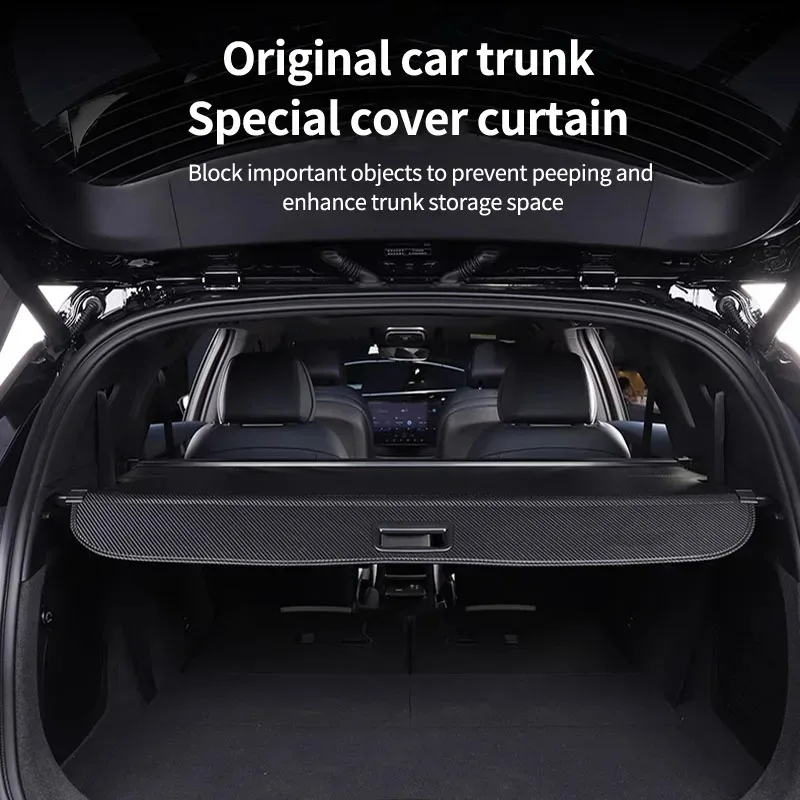 Car Trunk Curtain for Hyundai Tucson TL 2015~2021 2016 2017 2019 Retractable Cargo Covers Privacy Security Luggage Accessories