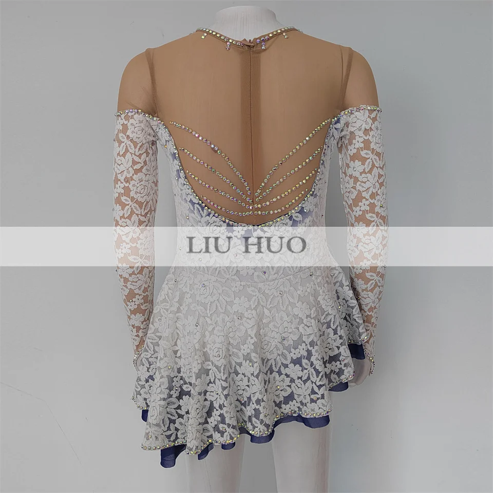 white and gold figure skating dress Whispers of Gold Skate Dress - Gold Figure