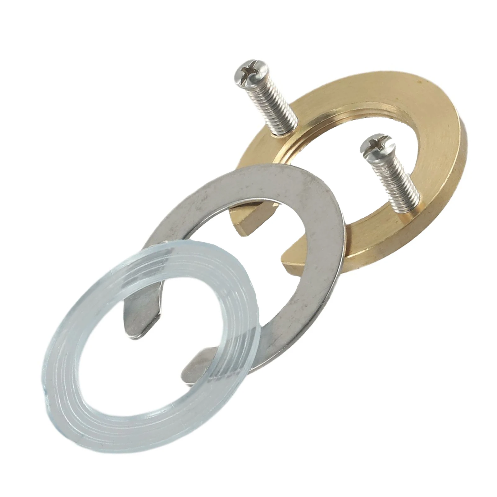 

Adapter Tap Fixing Kit M8 Bolt Parts Wrench Faucet Kitchen Plate Replacement Thickening 1 Set 32 Mm High Quality
