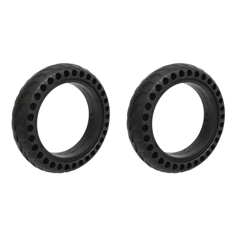 

2X Upgraded Rubber Damping Solid Tire For Xiaomi Mijia M365 8.5 Inch Scooter Non-Pneumatic Tyre Shock Absorber Anti-Slip