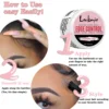 4pcs/Set 30g Edge Control Gel for Women Non-greasy Long Lasting Anti-frizz Wax Natural Ingredients Finishing Gel Cream and Brush 4