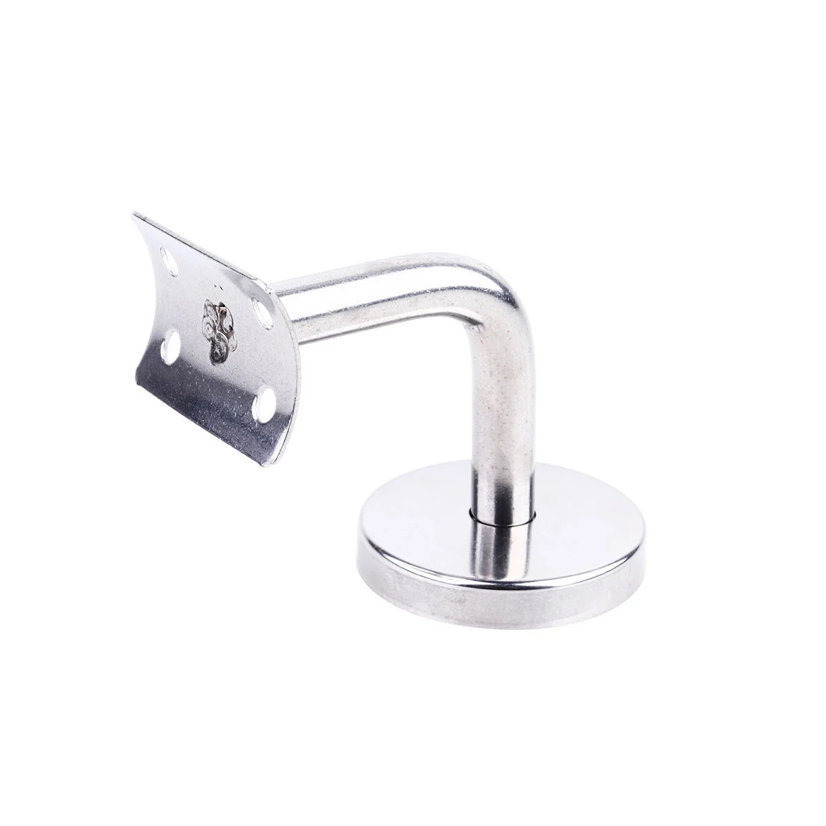 

Stainless Steel Wall Holder Handrail Wall Mounted Brackets Supports Stair Accessories Glass Tray (Without Screw)