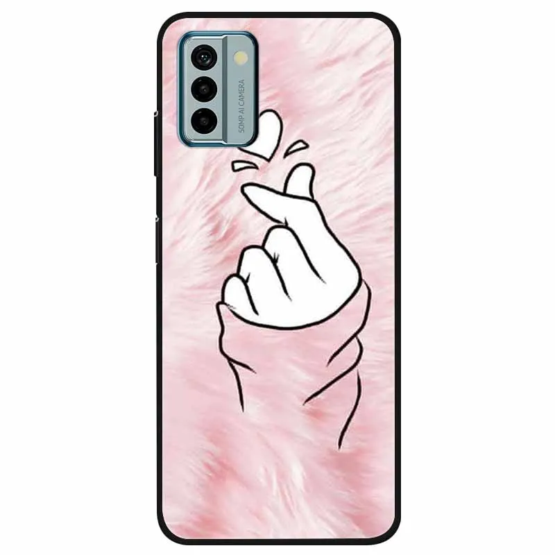 KJYF Per Nokia G42 Custodia, Ultra-Sottile in Morbido Silicone TPU Case Guscio [Anti-Ingiallimento] [Anti-Graffio] Slim Fit Protettivo Cover per Nokia G42 (6.56) - [2 Pezzi