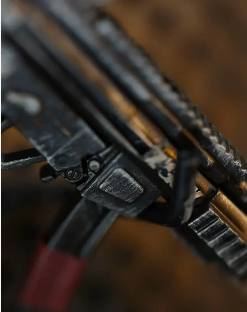 1/6 Scale Soldier MP5SD5 Model for 12" Waste Soil Style
