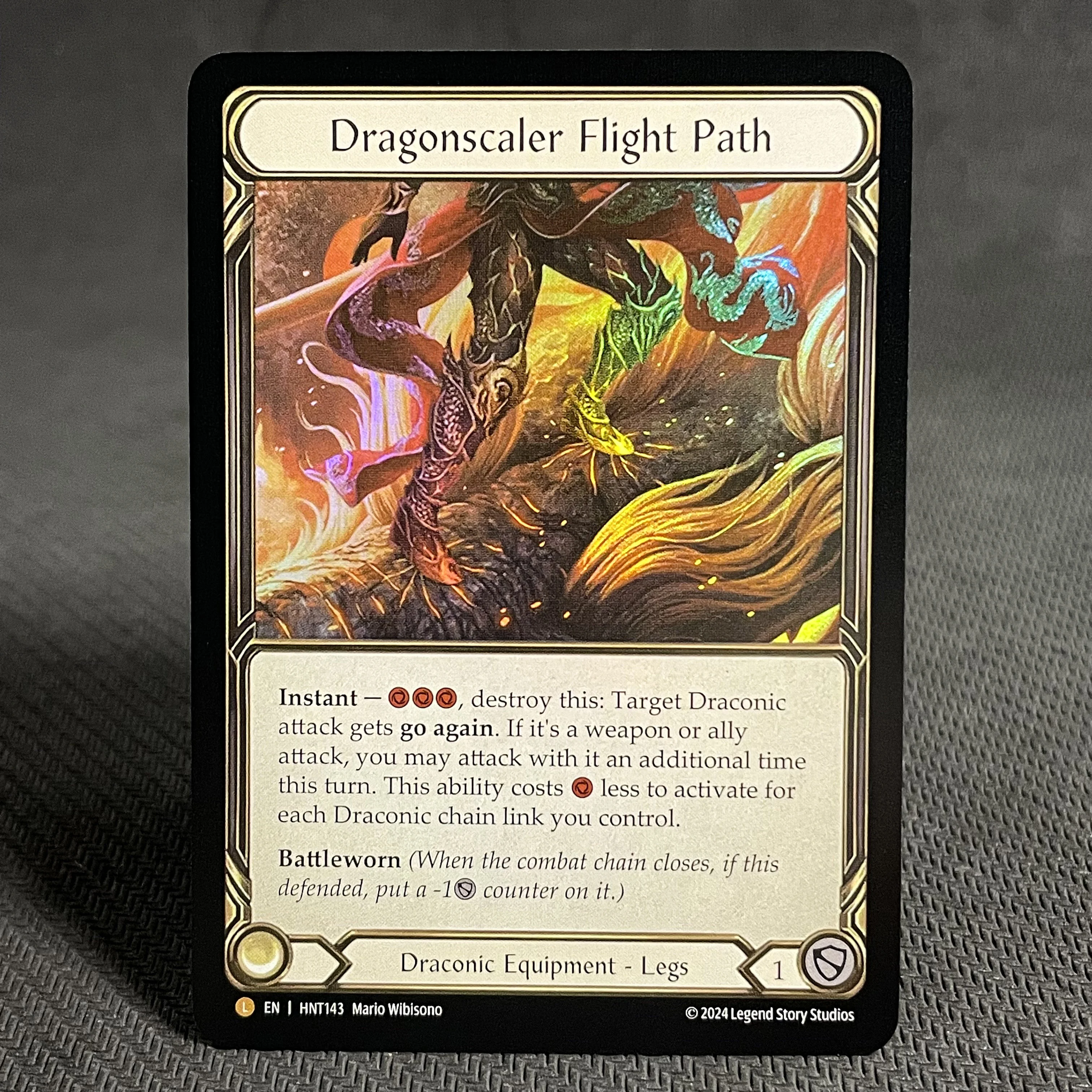 PROXY Flesh and Blood Card Master Cog Flick Knives Riches of