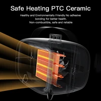 Home PTC Fan Heater 700W High Power Electric Heater Ceramic Fast Heating Winter Portable Warmer for Bedroom Office 2