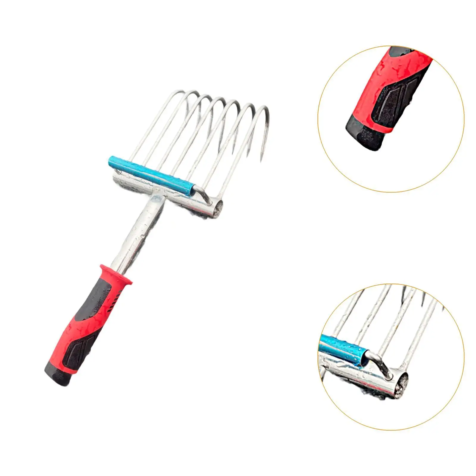Hand Rake Weeding Versatile Handheld Gardening Tool for Lawn Beach Backyard Hand Rake Weeding Versatile Handheld Gardening Tool for Lawn Beach Backyard