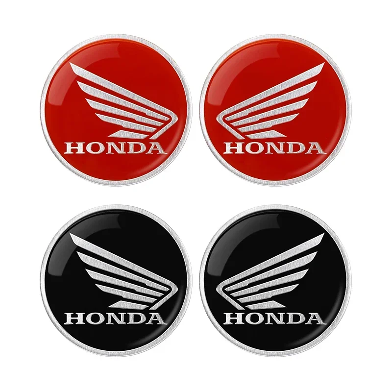 3D Motorcycle Stickers Metal Aluminum Round Decal For Honda Multiple Models motorcycle stickers,motorcycle accessories