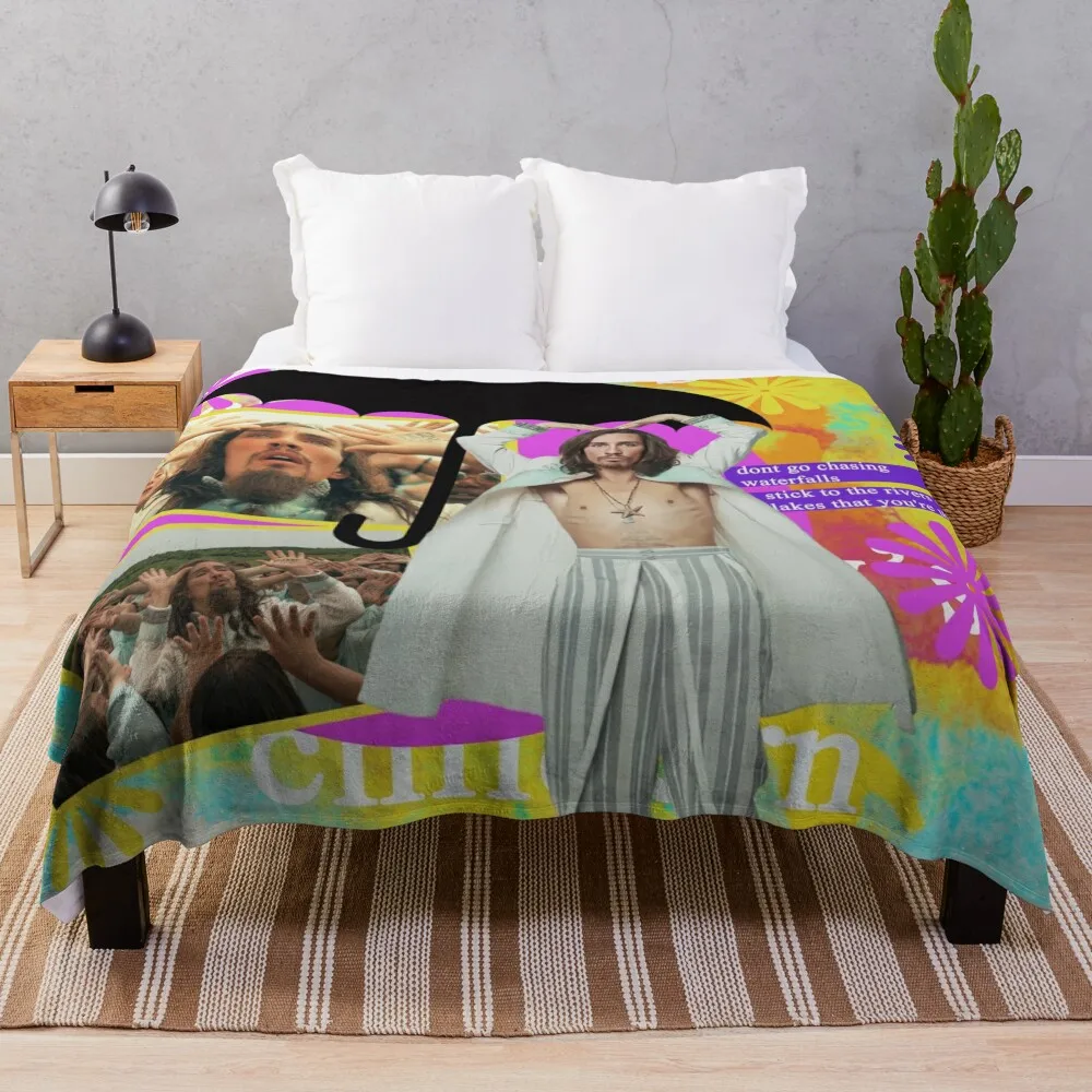 Robert Hargreeves The Umbrella Academy Sunny And Bright Throw Coperta Shaggy Beach Decoratives Furrys Coperte